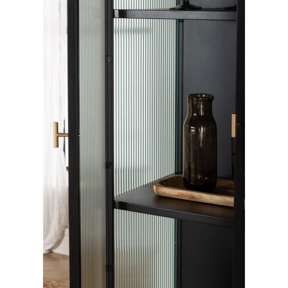 Torso vitrinskåp - Svart