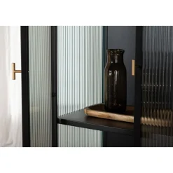 Torso vitrinskåp - Svart