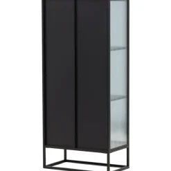 Torso vitrinskåp - Svart