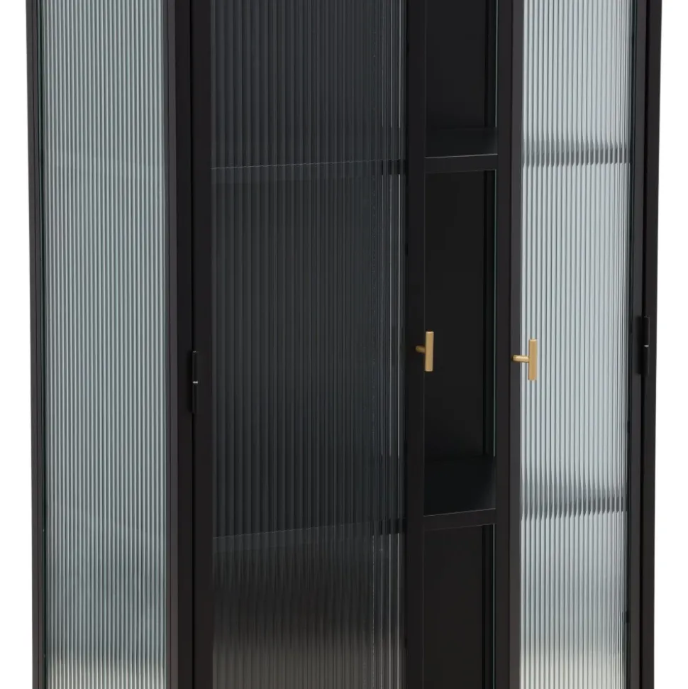 Torso vitrinskåp - Svart