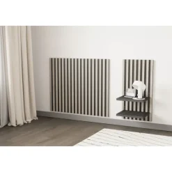 Toulon väggpanel - Svart/whitewash