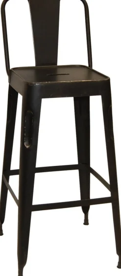 Toxil barstol - Vintage svart + Möbeltassar