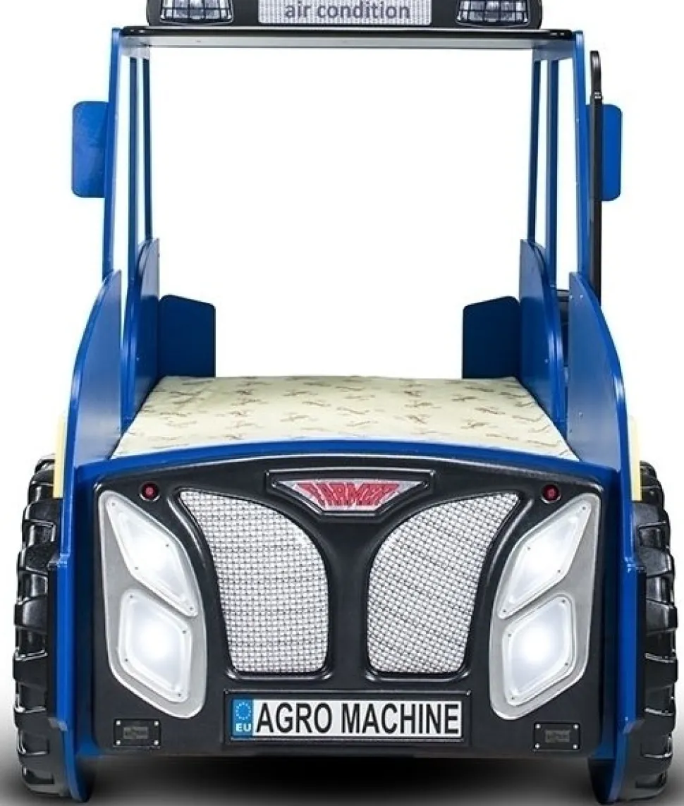 Traktor barnsäng - Blå eller Grön