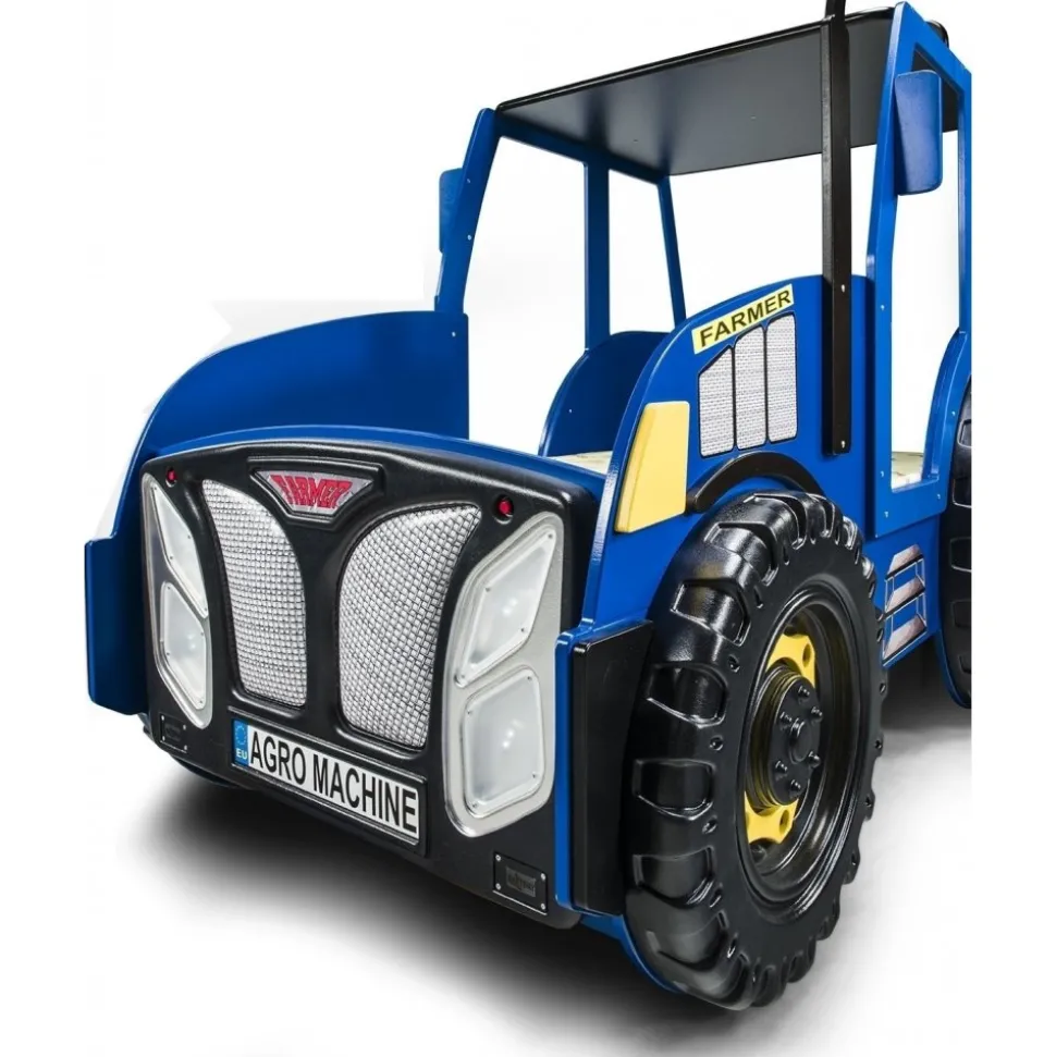 Traktor barnsäng - Blå eller Grön