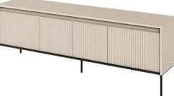 Trend TV-bänk B167 cm - Beige/svart