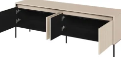 Trend TV-bänk B167 cm - Beige/svart