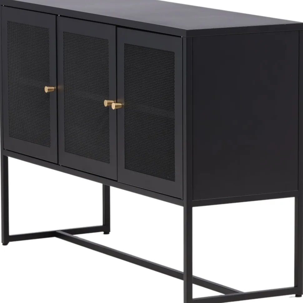 Trerike skänk - Svart