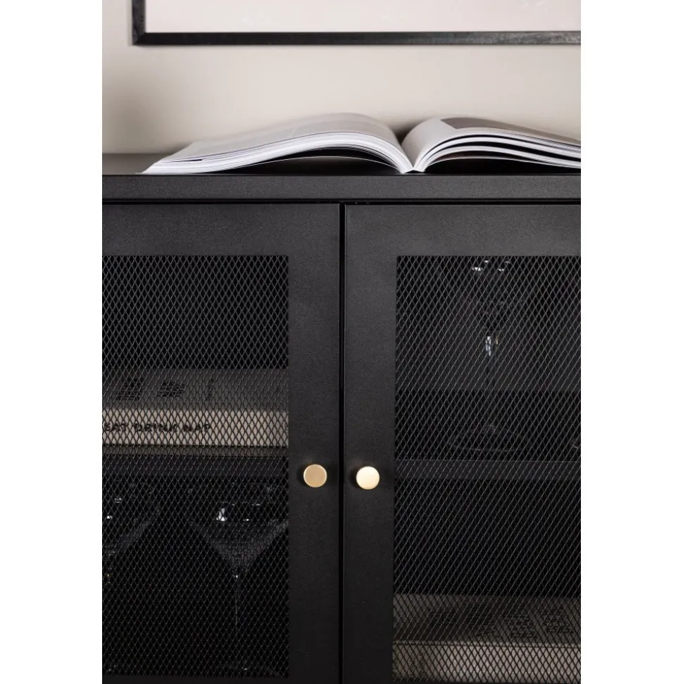 Trerike skänk - Svart