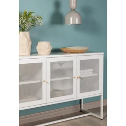 Trerike skänk - Vit