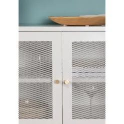 Trerike skänk - Vit