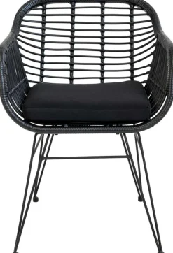 Trieste utestol med dyna - Svart + Fläckborttagare för möbler