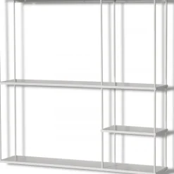 Trix vägghylla 60x60 cm - Vit metall