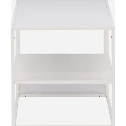 Träne soffbord 120 x 50 cm - Vit