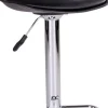 Trondheim Barstol - Svart/krom + Textilrengöring för möbler