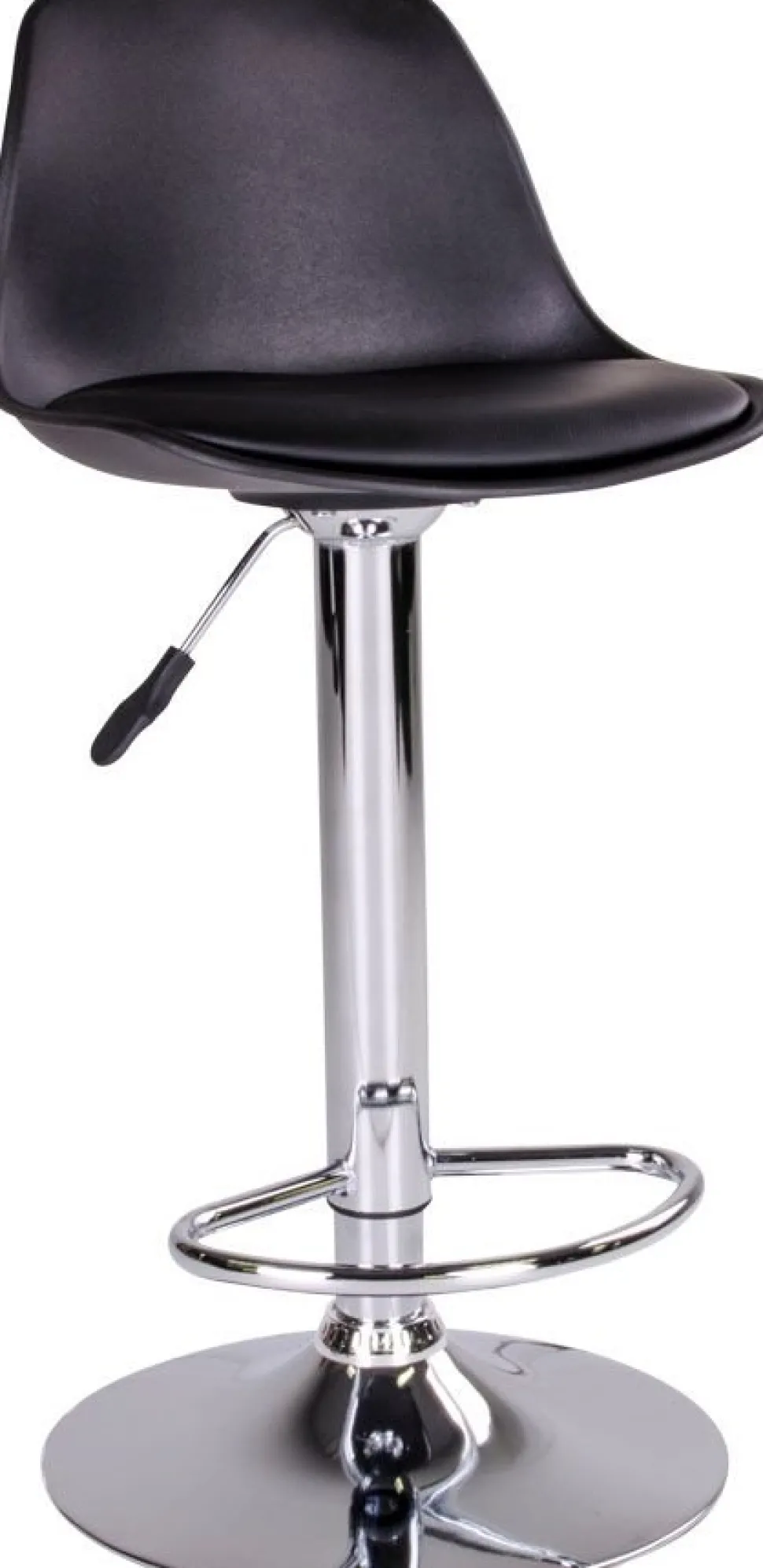 Trondheim Barstol - Svart/krom + Textilrengöring för möbler