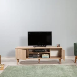 Truva TV-bänk - Sonoma ek