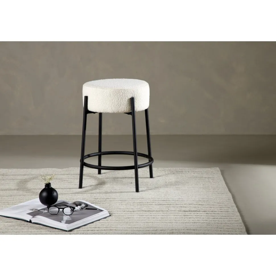 Tucson barstol 60 cm - Vit