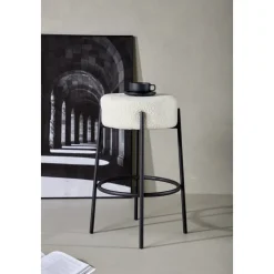 Tucson barstol 70 cm - Vit