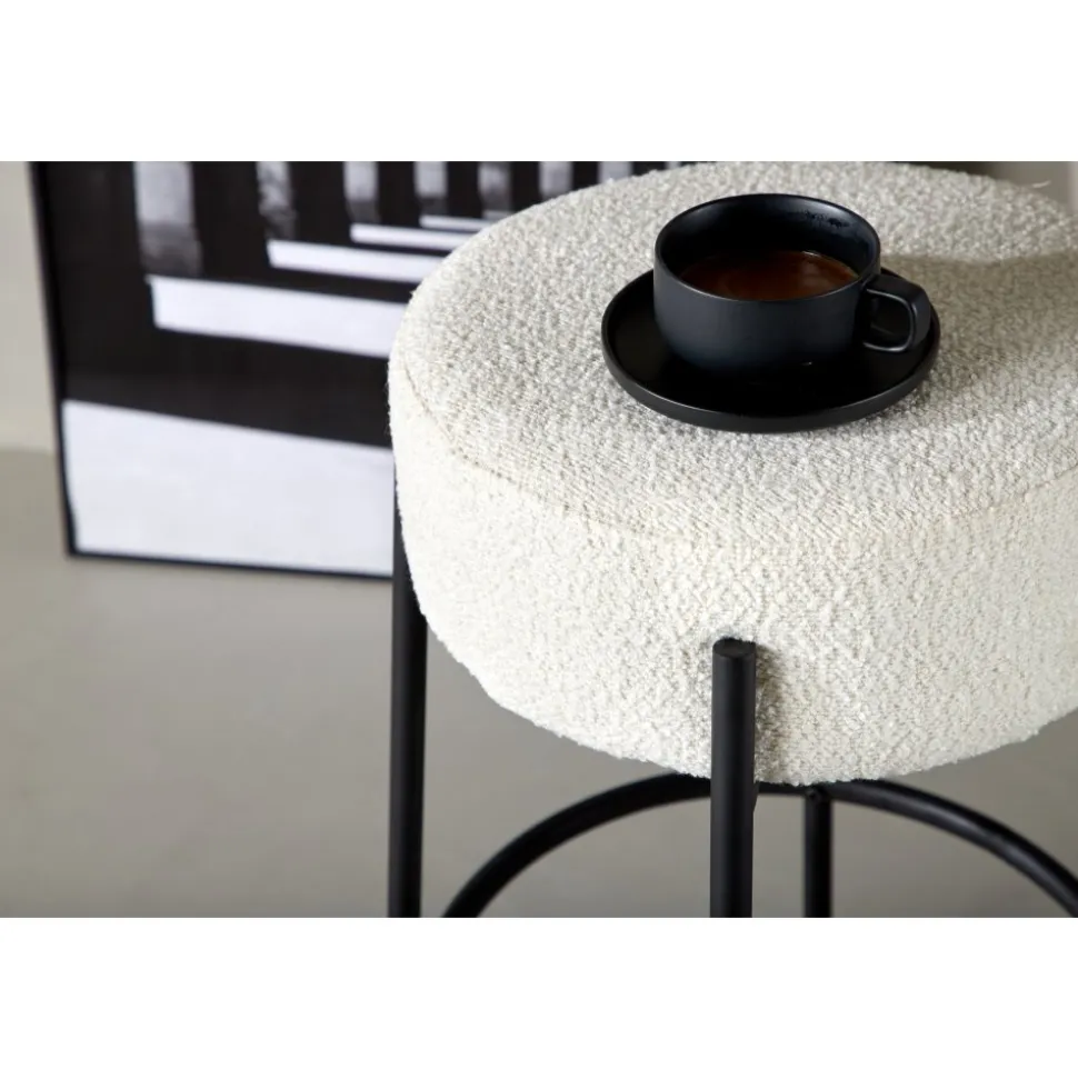 Tucson barstol 70 cm - Vit