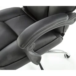 Turid kontorsstol - Svart (PU)