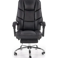 Turid kontorsstol - Svart (PU)