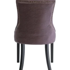 Tuva Eastport matstol med nitar - Vintage PU