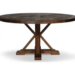 Tuva runt matbord Ø150 cm - Brun vintage