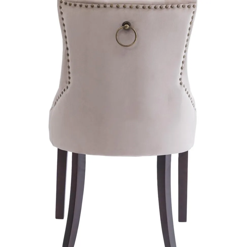 Tuva stol med handtag i ryggen - Gråbeige + Fläckborttagare för möbler