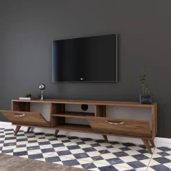 TV-bänk Anon i valnöt - 180 cm