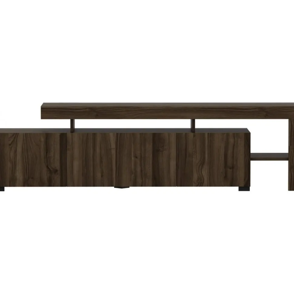 TV-bänk Beliz i valnöt - 192 cm