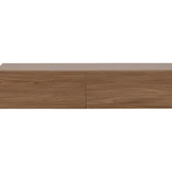 Tv-bänk i valnöt 160 cm - Fredslund