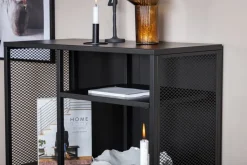 Tvärån skåp - Svart