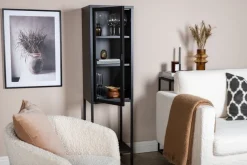 Tysslinge skåp - Svart