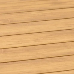 Utebord 205 x 90 cm beige / Teaklook - Copacabana + Rengöringsmedel för utemöbler