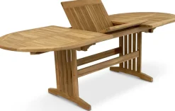 Utebord i teak 180/240 cm - Saltö + Textilrengöring för möbler