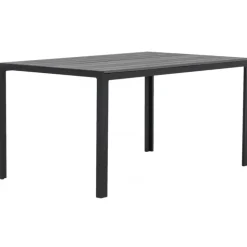 Utebord 150x90 cm - Svart / Grå aintwood - Las Vegas + Rengöringsmedel för utemöbler