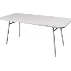 Utebord 180x80 cm vit - Holmsund + Rengöringsmedel för utemöbler