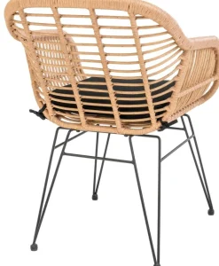 Utestol med dyna - Natur + Fläckborttagare för möbler