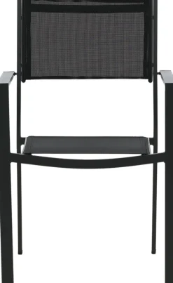 Utestol stapelbar svart - Copacabana + Rengöringsmedel för utemöbler