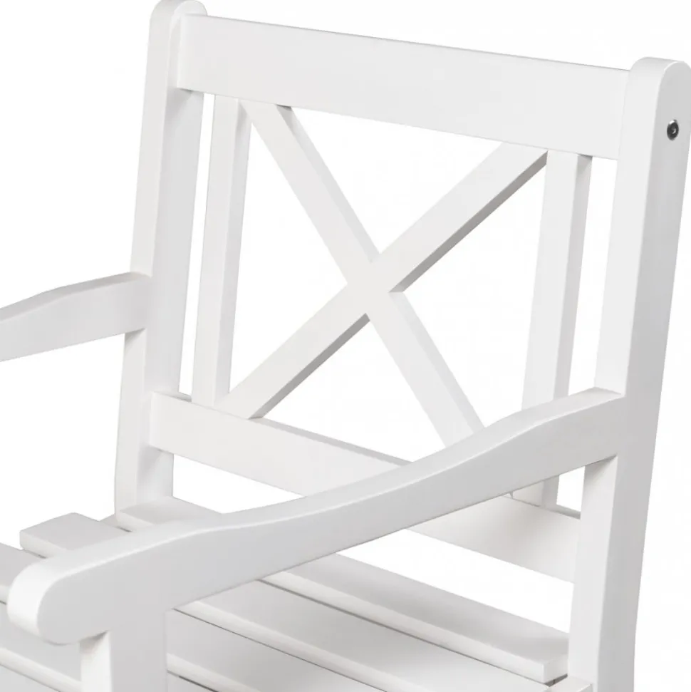 Utestol vit Bohus + Textilrengöring för möbler