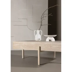 Vadholmen soffbord 130 x 76 cm - Whitewash