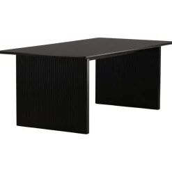 Vail matbord 200 x 100 cm - Svart