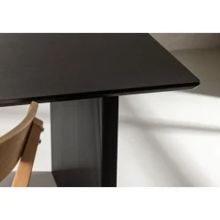 Vail matbord 200 x 100 cm - Svart