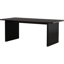 Vail matbord 200 x 100 cm - Svart