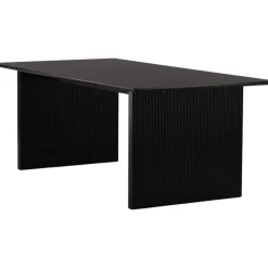 Vail matbord 200 x 100 cm - Svart