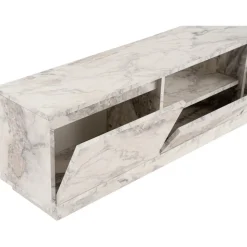 Vanguard TV-bänk - Vit marmor