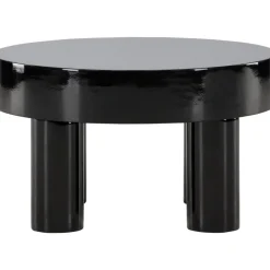Varberg soffbord Ø60 cm - Svart