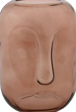 Vase Visage brown - Ø20,5 cm