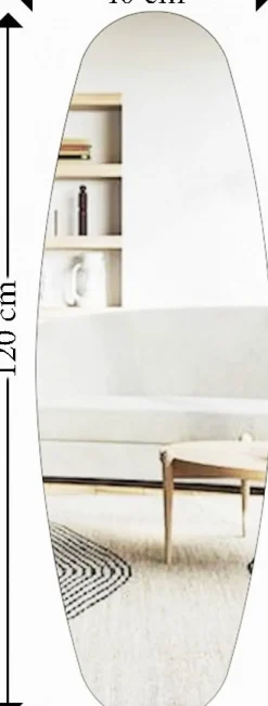 Venti spegel - Transparent