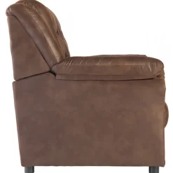 Vera 2-sits soffa i brunt microfiber